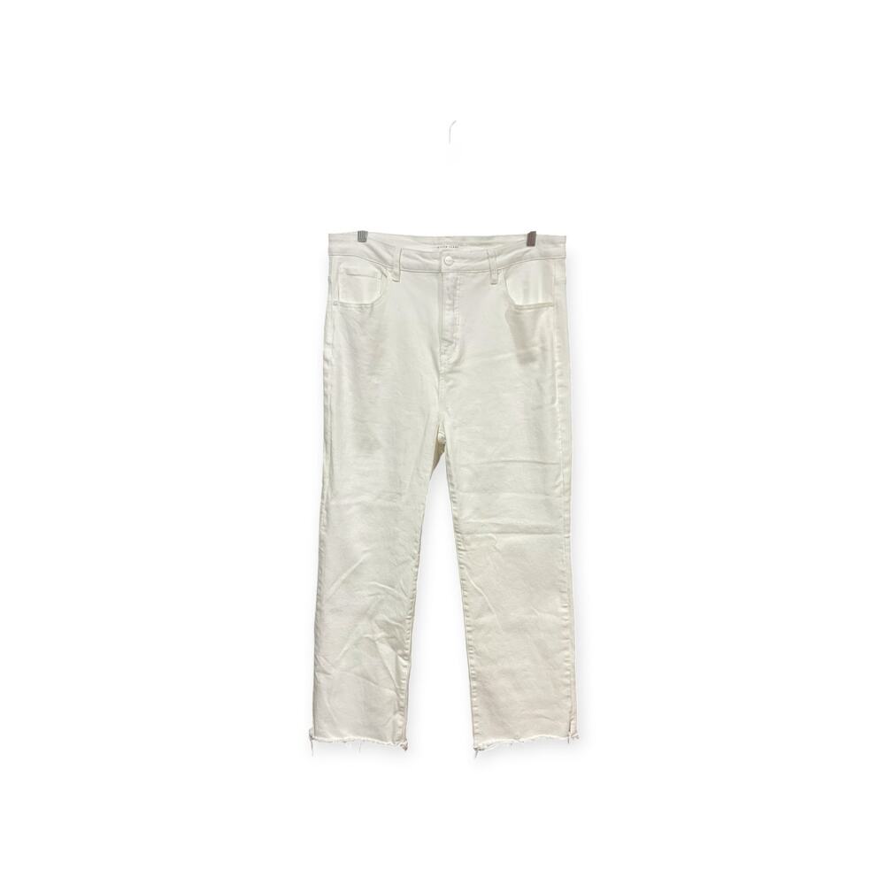 Risen Jeans Women 2X White